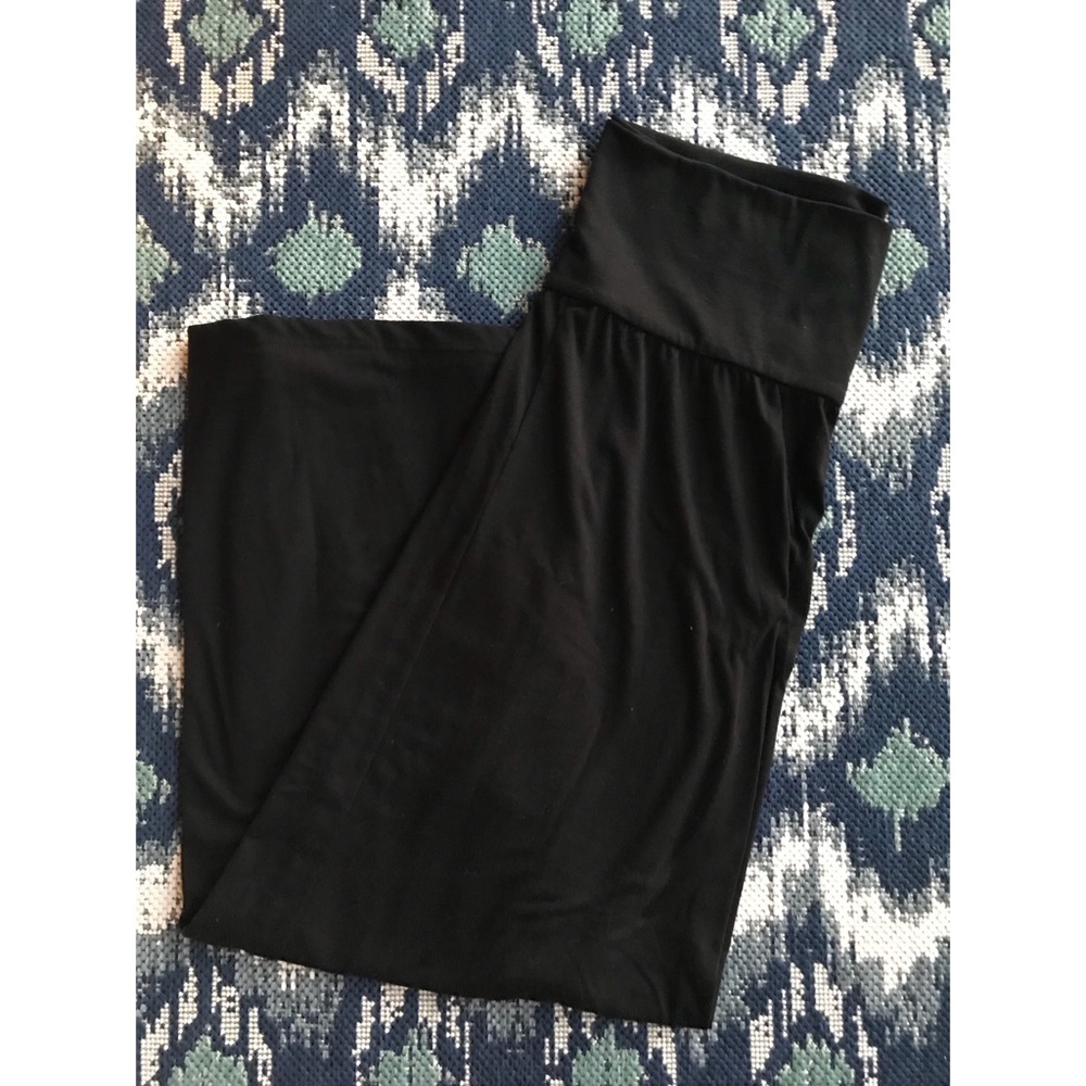 Black maxi skirt